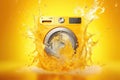 Appliance equipment clean washer laundry household housework machine wash domestic