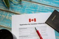 Application for Canadian permanent residency and citizenship