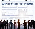 Application for Permit Form Authority Concept