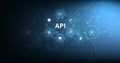 Application Programming Interface (API) concept Royalty Free Stock Photo
