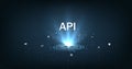 Application Programming Interface (API) concept Royalty Free Stock Photo