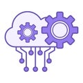 Application Programming Interface Color Icon. API. Royalty Free Stock Photo