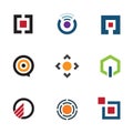 Application software menu sharing ideas for mobile future logo icon