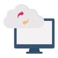 Application status Flat  Vector icon which can easily modify or edit Royalty Free Stock Photo