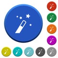 Application wizard beveled buttons