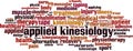 Applied kinesiology word cloud