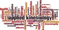 Applied kinesiology word cloud