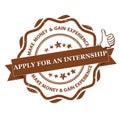 Apply for internship. Make money and gain experience