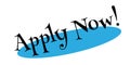 Apply Now rubber stamp