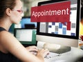 Appointment Activity Schedule Calendar Meeting Concept Royalty Free Stock Photo