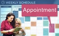 Appointment Appointing Arrangement Calendar Concept Royalty Free Stock Photo