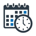 Appointment, calendar Vector icon which can easily modify Royalty Free Stock Photo