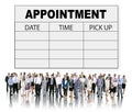 Appointment Schedule Memo Management Organizer Urgency Concept