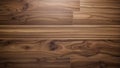 distinctive beauty of quarter-sawn walnut wood. generative ai