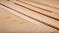 linear patterns in striped maple wood. generative ai Royalty Free Stock Photo