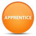 Apprentice special orange round button