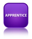 Apprentice special purple square button
