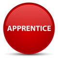 Apprentice special red round button