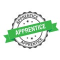 Apprentice stamp illustration