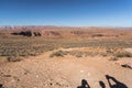 Approach to Horseshoe Bend Page Arizona Royalty Free Stock Photo