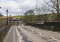 Approach to Pateley Bridge in North Yorkshire, England, UK.