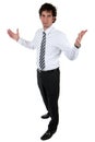 Approachable business man Royalty Free Stock Photo