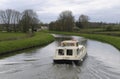 Approaching a bend along the Nivernais Canal, Burgundy