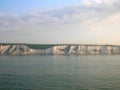 White Chalk Cliffs Dover, England Royalty Free Stock Photo