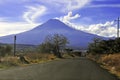 Approaching Popocatepetl volcano, Mexico Royalty Free Stock Photo
