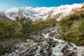 Salkantay Mountain Hike Royalty Free Stock Photo