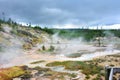 Approaching Storm in Yellowstone Royalty Free Stock Photo