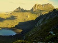 Approaching the summit of Cradle Mountain Tasmania Australia Royalty Free Stock Photo