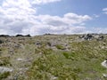 Approaching the summit of Grey Friar, Lake District