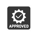 Approved or certified icon for your design.