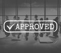 Approved Checked Accessible Authorized Security Concept