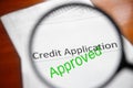 Approved credit