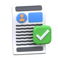 Approved Document 3D Icon