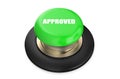 Approved green push button