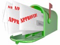 Approved Letter Accepted Message Mailbox