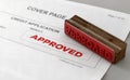 Approved Stamp And Credit Application Form