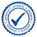 Approved stamp