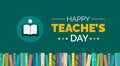 appy Teacherâs Day background or banner design