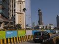 Mumbai metro project in progress at acharya atre chowk worli naka Mumba