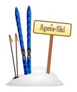 Apres ski party Royalty Free Stock Photo