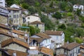 Apricale Imperia, Italy: rooftops panorama. Color image Royalty Free Stock Photo