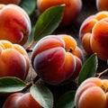 Apricot fresh raw organic fruit