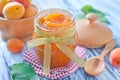 Apricot jam Royalty Free Stock Photo