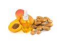 Apricot Kernels Oil Isolated, Apricot Pits Extraction, Fruit Seeds Infusion