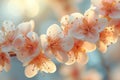 Apricots blossom in spring Royalty Free Stock Photo