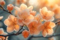 Apricots blossom in spring Royalty Free Stock Photo